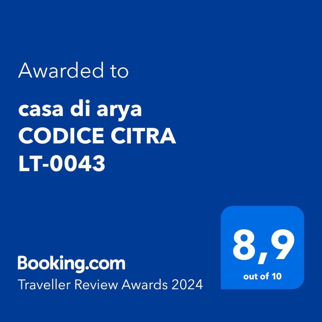 Casa Di Arya Codice Citra Lt-0043 Daire Vescina Dış mekan fotoğraf